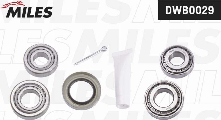 Miles DWB0029 - Kit de roulements de roue cwaw.fr