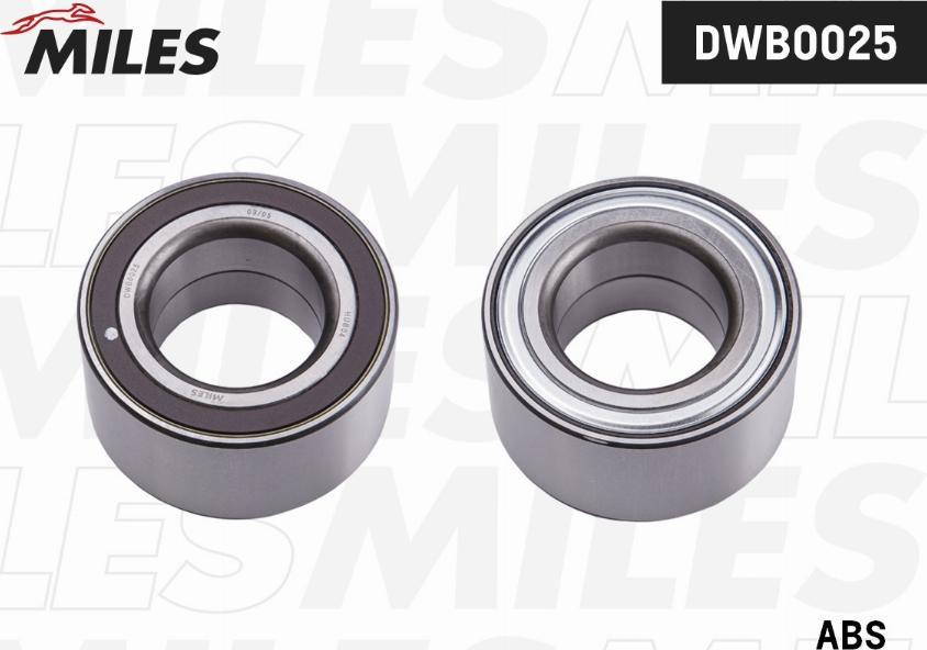 Miles DWB0025 - Kit de roulements de roue cwaw.fr