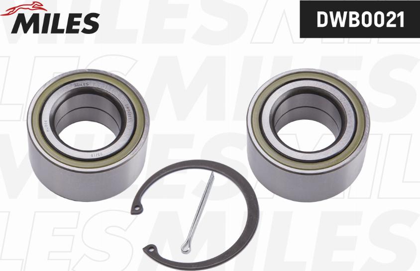 Miles DWB0021 - Kit de roulements de roue cwaw.fr