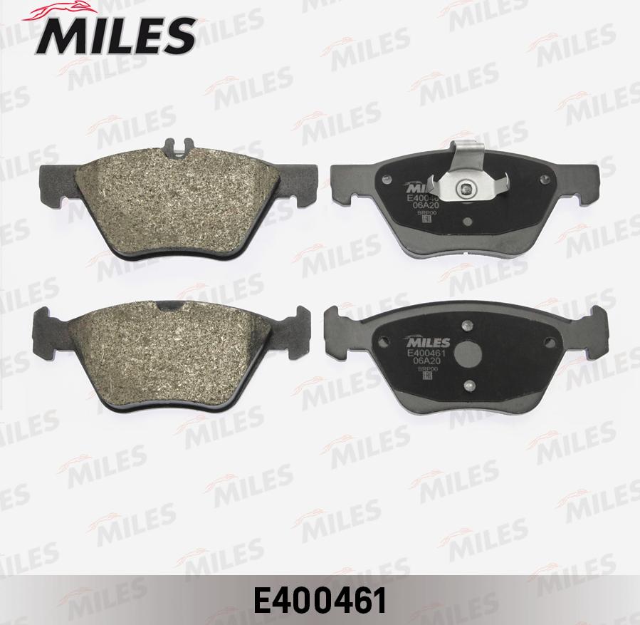 Miles E400461 - Kit de plaquettes de frein, frein à disque cwaw.fr