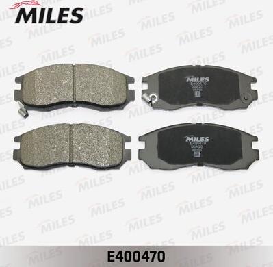 Miles E400470 - Kit de plaquettes de frein, frein à disque cwaw.fr