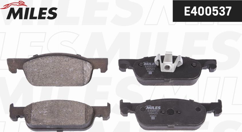 Miles E400537 - Kit de plaquettes de frein, frein à disque cwaw.fr