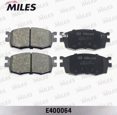 Miles E400064 - Kit de plaquettes de frein, frein à disque cwaw.fr