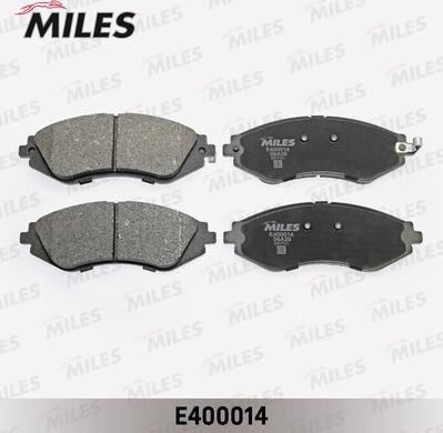 Miles E400014 - Kit de plaquettes de frein, frein à disque cwaw.fr