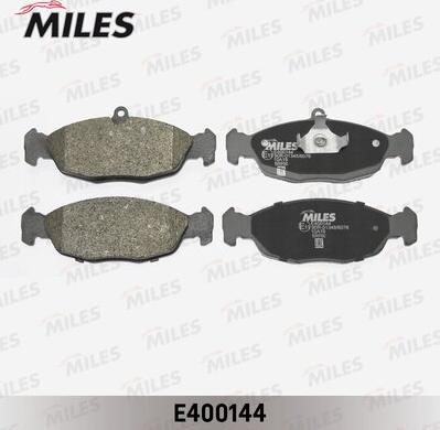 Miles E400144 - Kit de plaquettes de frein, frein à disque cwaw.fr