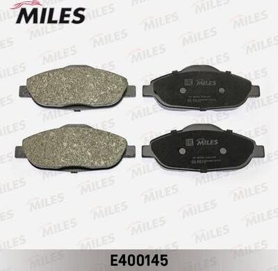 Miles E400145 - Kit de plaquettes de frein, frein à disque cwaw.fr