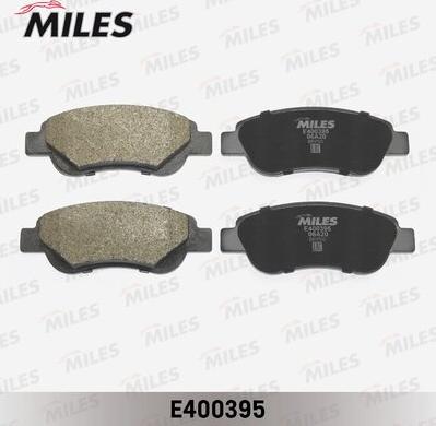 Miles E400395 - Kit de plaquettes de frein, frein à disque cwaw.fr