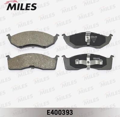 Miles E400393 - Kit de plaquettes de frein, frein à disque cwaw.fr