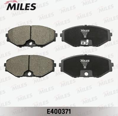 Miles E400371 - Kit de plaquettes de frein, frein à disque cwaw.fr