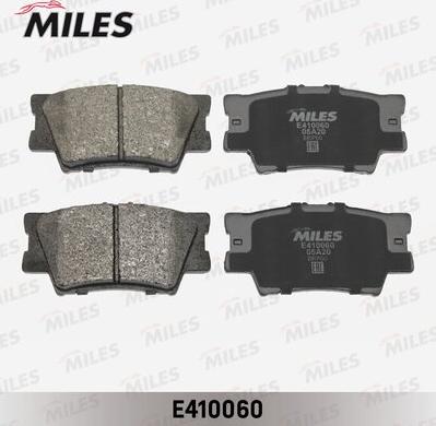 Miles E410060 - Kit de plaquettes de frein, frein à disque cwaw.fr