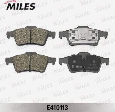 Miles E410113 - Kit de plaquettes de frein, frein à disque cwaw.fr