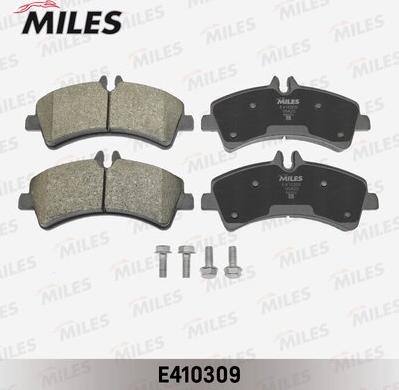 Miles E410309 - Kit de plaquettes de frein, frein à disque cwaw.fr