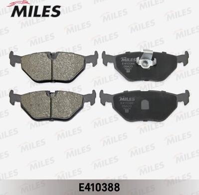 Miles E410388 - Kit de plaquettes de frein, frein à disque cwaw.fr