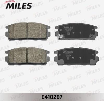 Miles E410297 - Kit de plaquettes de frein, frein à disque cwaw.fr