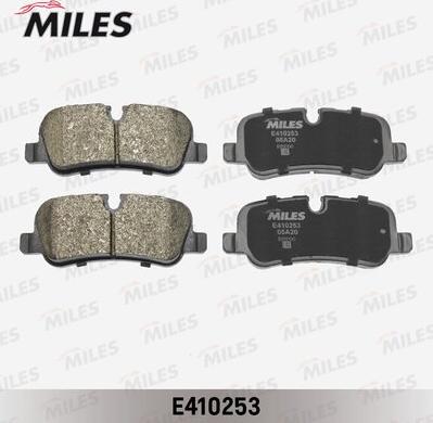 Miles E410253 - Kit de plaquettes de frein, frein à disque cwaw.fr