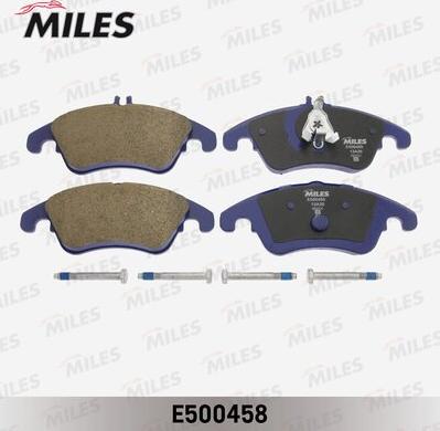 Miles E500458 - Kit de plaquettes de frein, frein à disque cwaw.fr