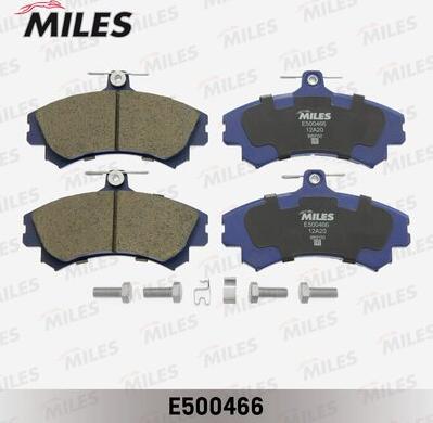 Miles E500466 - Kit de plaquettes de frein, frein à disque cwaw.fr