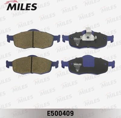 Miles E500409 - Kit de plaquettes de frein, frein à disque cwaw.fr