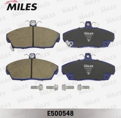 Miles E500548 - Kit de plaquettes de frein, frein à disque cwaw.fr