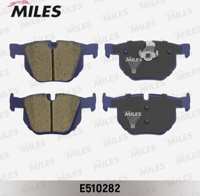 Miles E510282 - Kit de plaquettes de frein, frein à disque cwaw.fr