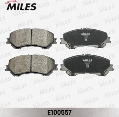 Miles E100557 - Kit de plaquettes de frein, frein à disque cwaw.fr