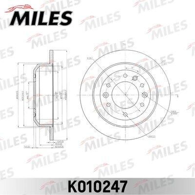 Miles K010247 - Disque de frein cwaw.fr