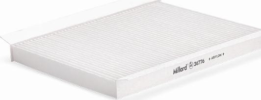 Millard FILTERS MC36776 - Filtre, air de l'habitacle cwaw.fr