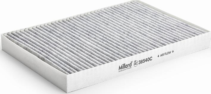 Millard FILTERS MC38540C - Filtre, air de l'habitacle cwaw.fr