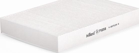 Millard FILTERS MC-71258 - Filtre, air de l'habitacle cwaw.fr