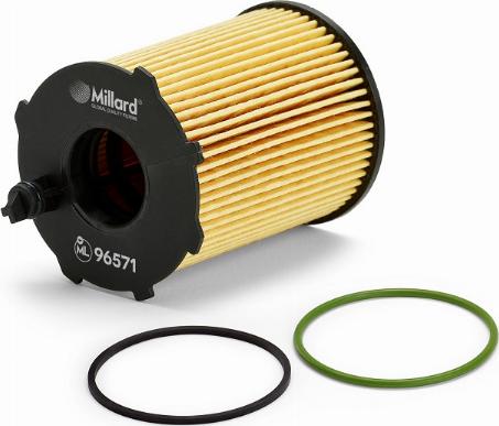 Millard FILTERS ML96571 - Filtre à huile cwaw.fr