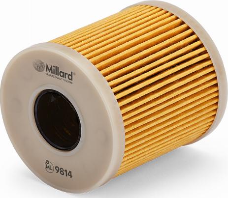 Millard FILTERS ML9814 - Filtre à huile cwaw.fr