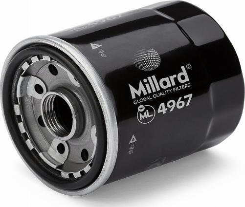 Millard FILTERS ML4967 - Filtre à huile cwaw.fr