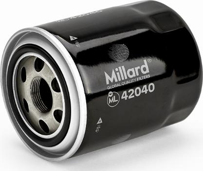 Millard FILTERS ML42040 - Filtre à huile cwaw.fr