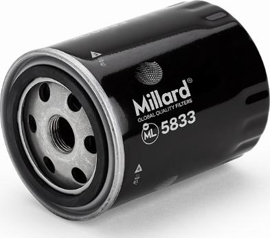 Millard FILTERS ML5833 - Filtre à huile cwaw.fr