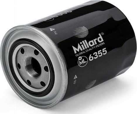 Millard FILTERS ML-6355 - Filtre à huile cwaw.fr