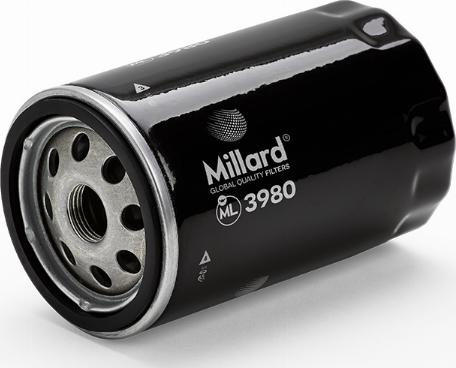 Millard FILTERS ML-3980 - Filtre à huile cwaw.fr