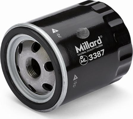 Millard FILTERS ML3387 - Filtre à huile cwaw.fr