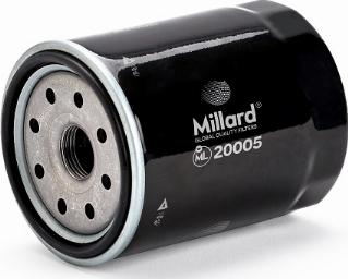 Millard FILTERS ML-20005 - Filtre à huile cwaw.fr