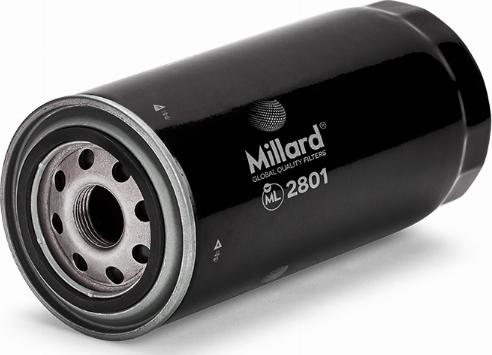 Millard FILTERS ML-2801 - Filtre à huile cwaw.fr