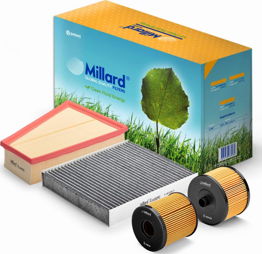 Millard FILTERS MZ-9204 - Kit de filtres cwaw.fr