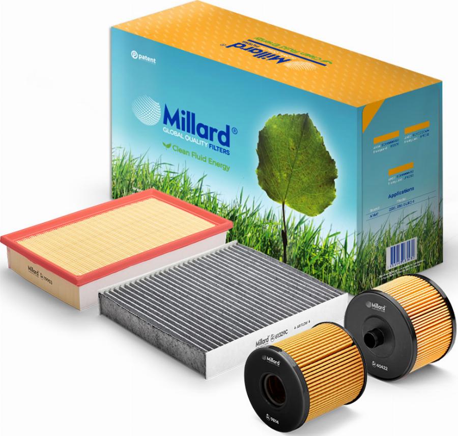 Millard FILTERS MZ-9234 - Kit de filtres cwaw.fr