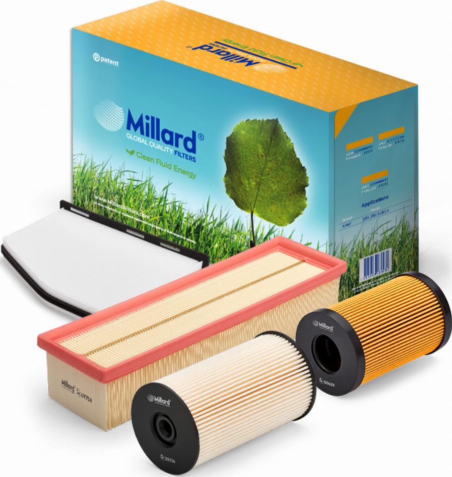 Millard FILTERS MZ-4649 - Kit de filtres cwaw.fr