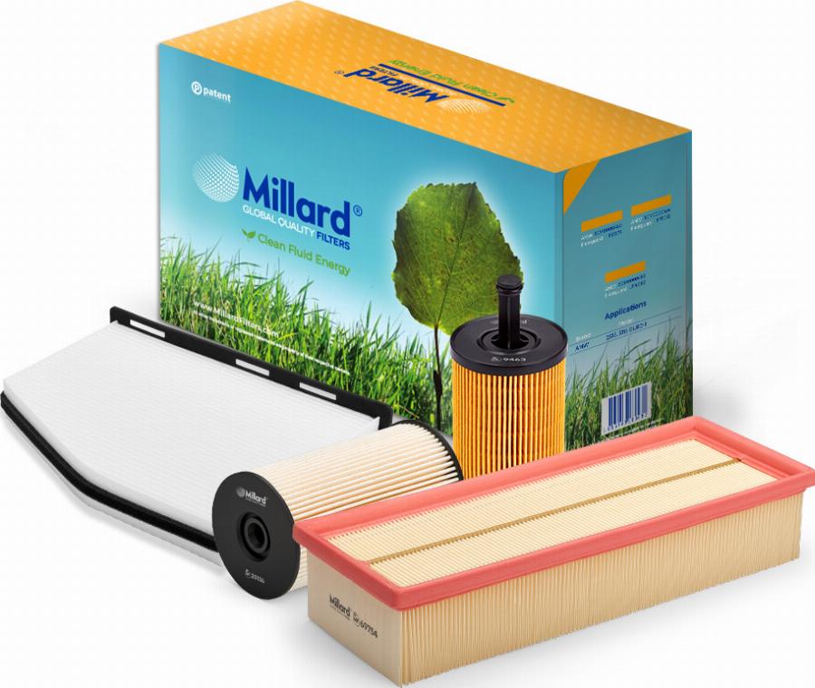 Millard FILTERS MZ-4643 - Kit de filtres cwaw.fr