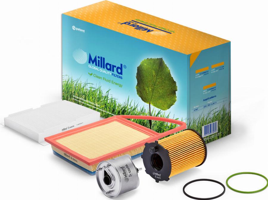 Millard FILTERS MZ-4661 - Kit de filtres cwaw.fr