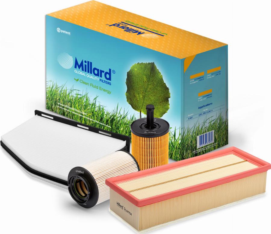 Millard FILTERS MZ-4143 - Kit de filtres cwaw.fr