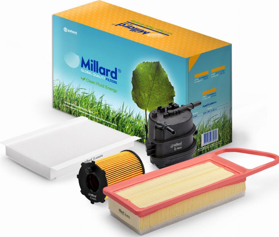 Millard FILTERS MZ-4127 - Kit de filtres cwaw.fr