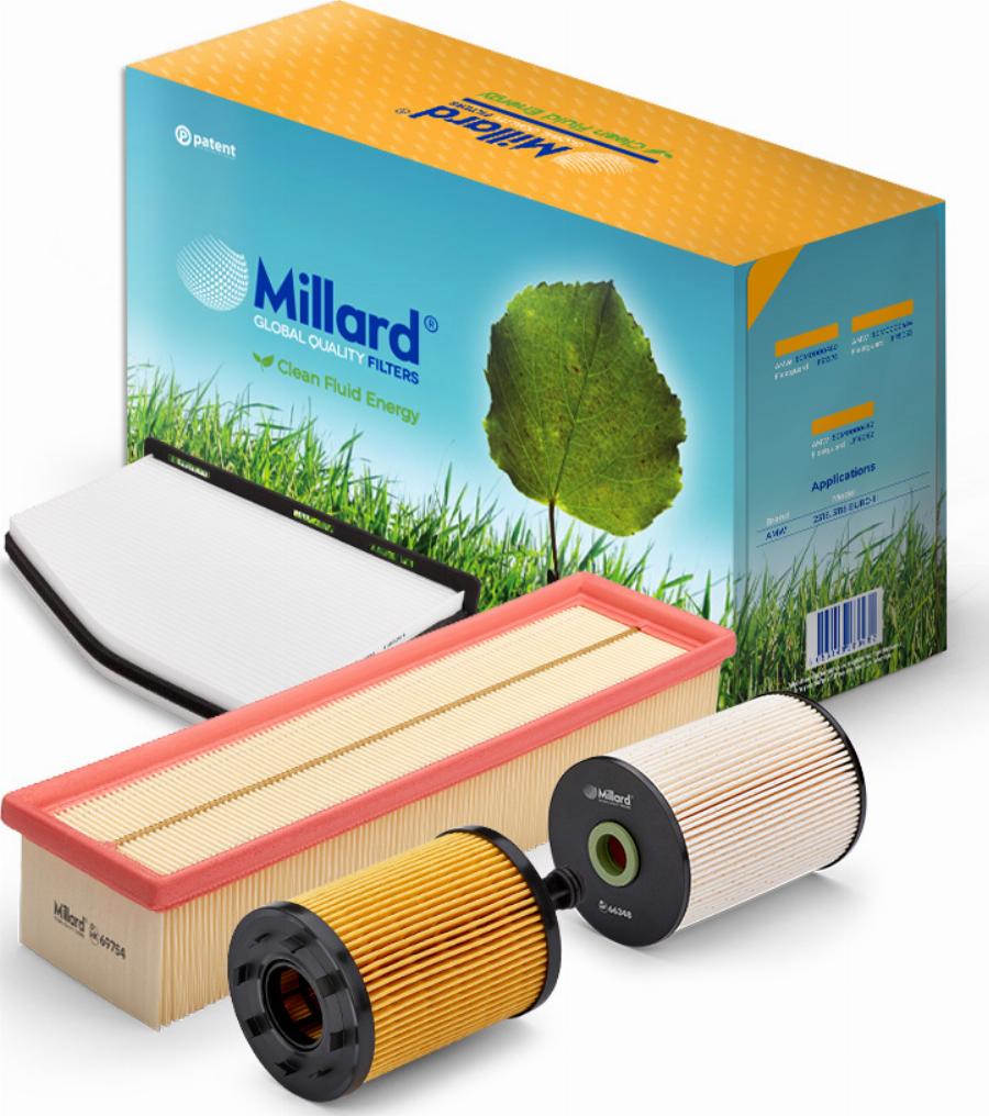 Millard FILTERS MZ-4843 - Kit de filtres cwaw.fr