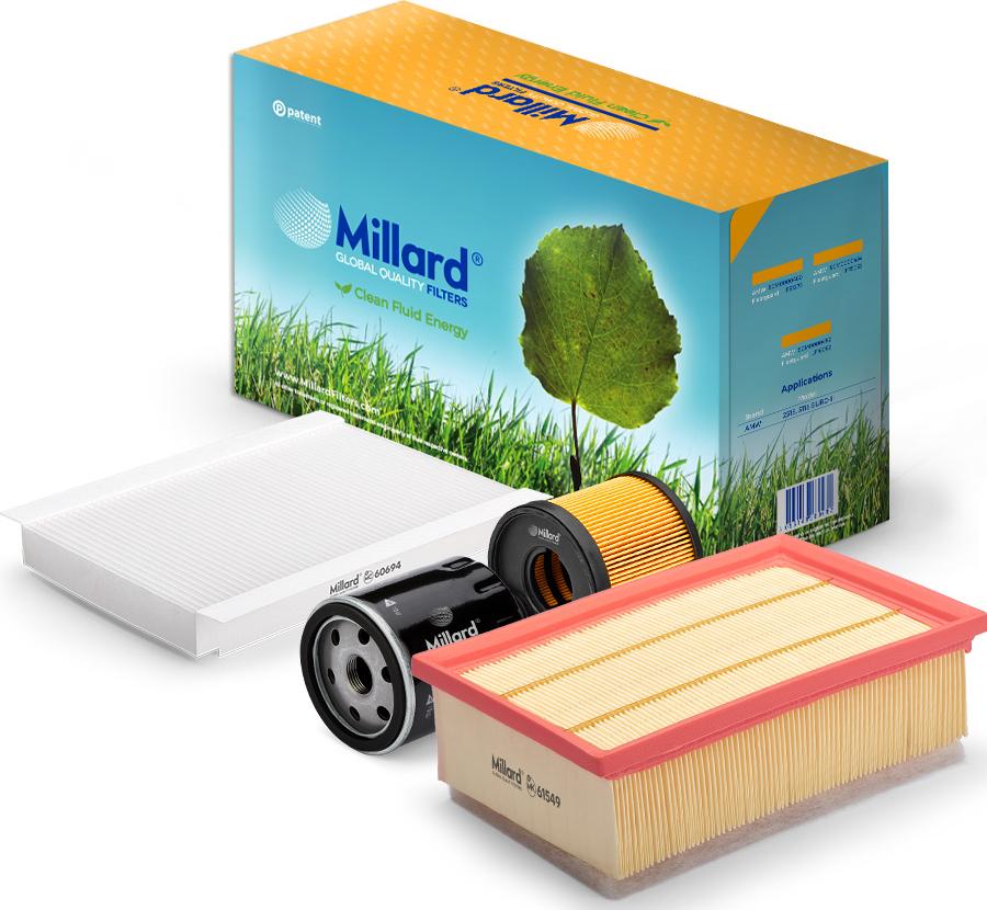 Millard FILTERS MZ-4396 - Kit de filtres cwaw.fr