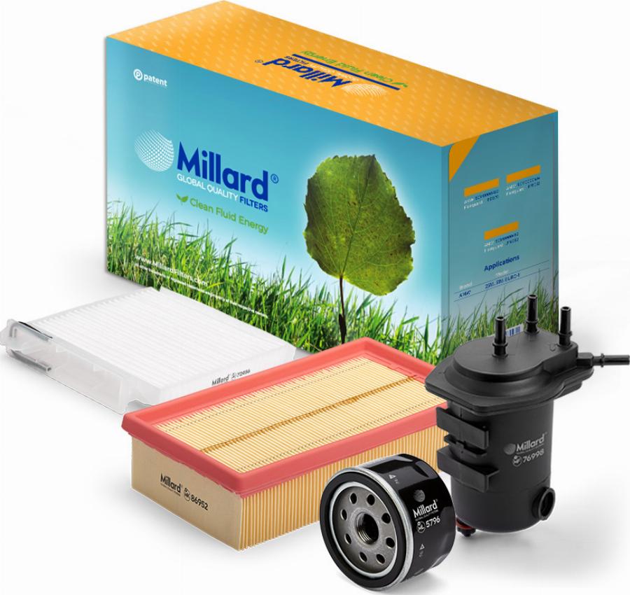 Millard FILTERS MZ-6926 - Kit de filtres cwaw.fr