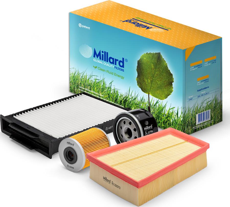 Millard FILTERS MZ-6036 - Kit de filtres cwaw.fr